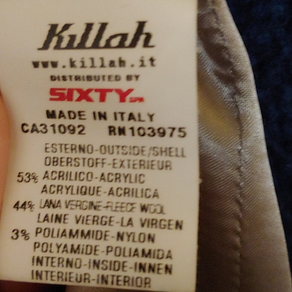 Navy wool blazer - Picture 5 of 7